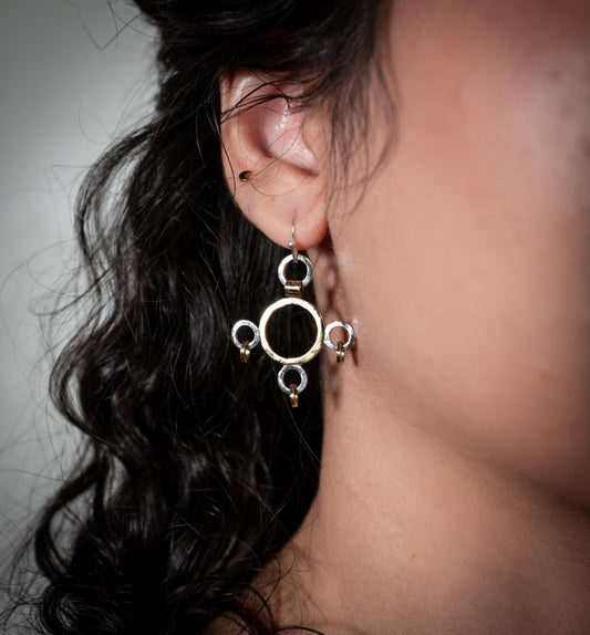 Interconnectedness earring