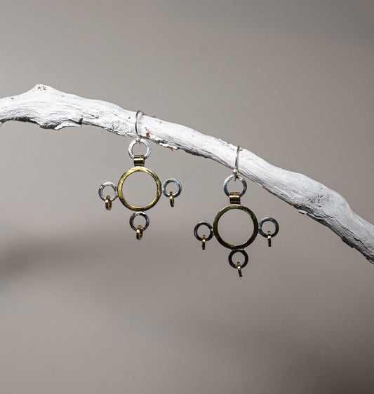 Interconnectedness earring